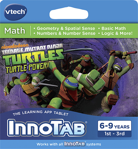 Vtech InnoTab Teenage Mutant Ninja Turtles Math Game TMNT 10