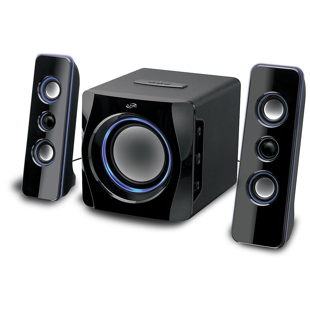 Best Buy: iLive Speaker System with Bluetooth Black IHB23B