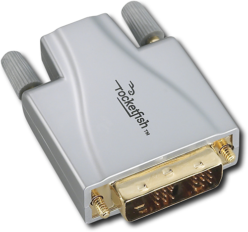 Angle View: Rocketfish™ - HDMI-to-DVI Adapter - White