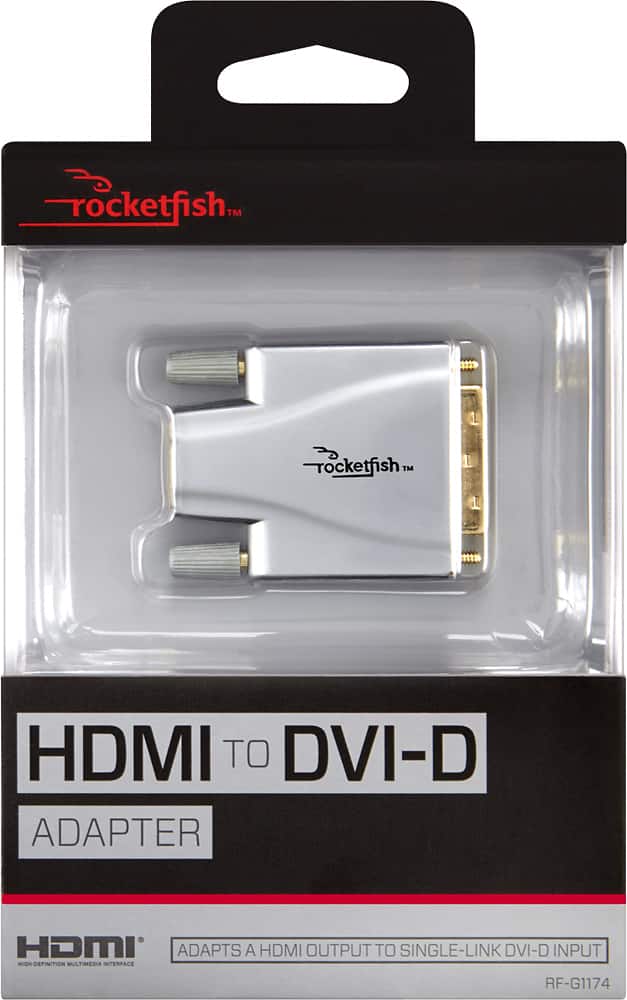 Alt View 1. Rocketfish™ - HDMI-to-DVI Adapter.