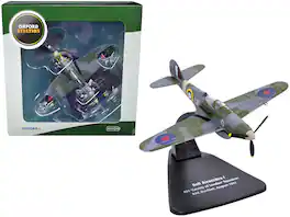 Oxford Diecast - Bell Airacobra I Fighter 601 County of London Squadron RAF Duxford August 1941 1/72 Oxford Aviation Series - Multi