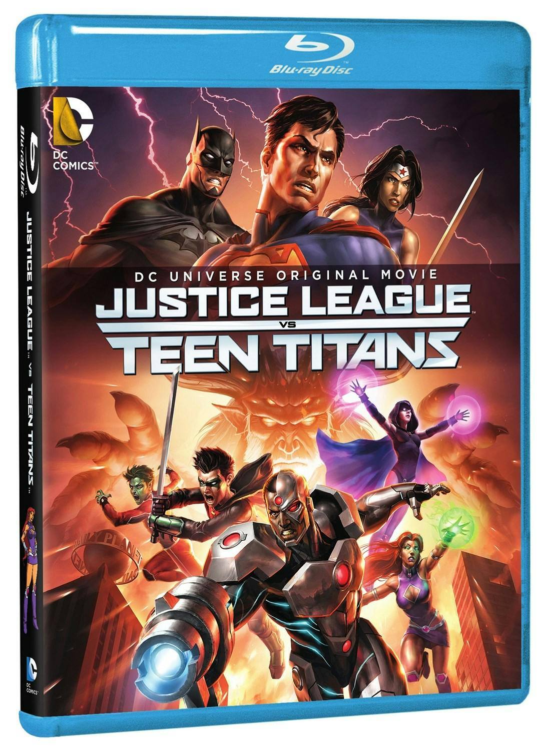 Angle. Justice League vs Teen Titans [Blu-ray].