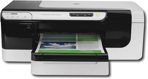  HP - Officejet Pro 8000 Wireless Printer