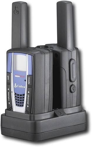 Front Standard. Cobra - microTALK 25-Mile FRS/GMRS 2-Way Radio (Pair).