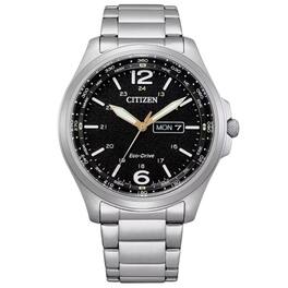 Citizen - Men's Eco-Drive Dial Watch - AW0110-58E - Black