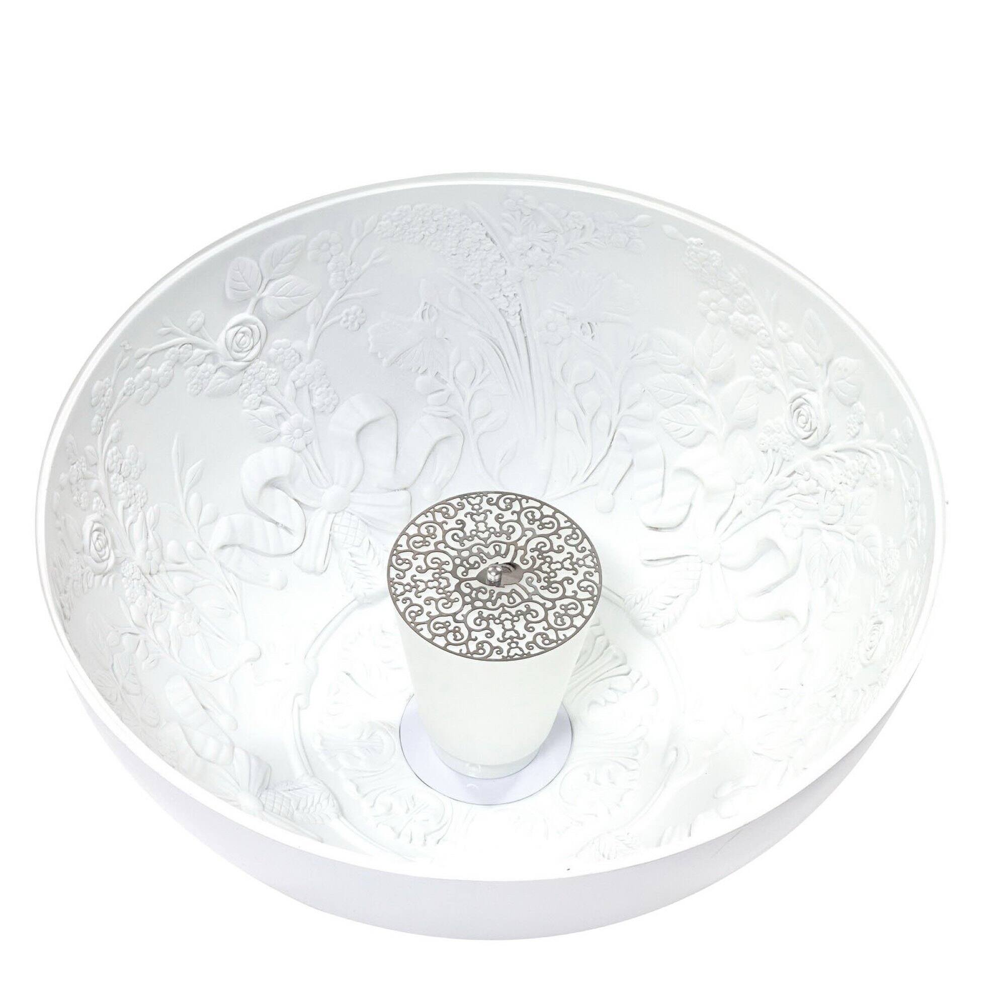 Angle. Modway - Flow Ceiling Fixture by Modway - White.