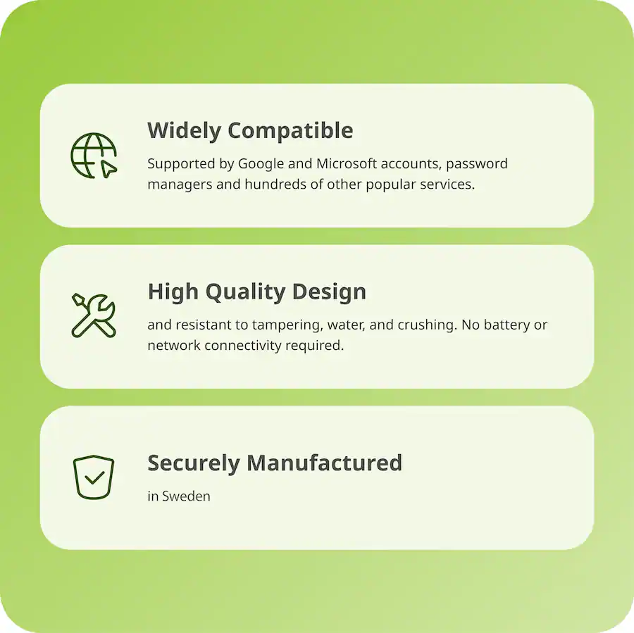 2fa Key Yubico YubiKey 5 NFC Two Factor authentication (2FA) Security Key ...
