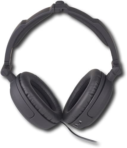 Front Standard. Able Planet - Clear Harmony Noise-Cancelling Stereo Headphones - Black.
