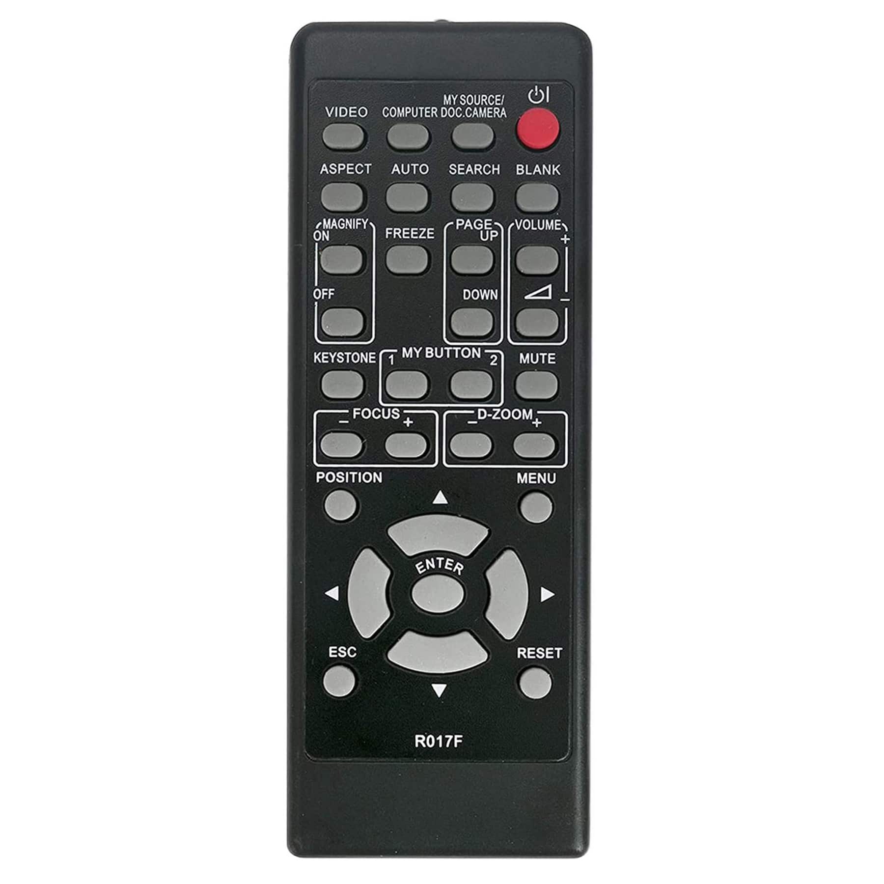 ALLIMITY - R017F Replacement Remote, Fit for Hitachi LCD LED Projector R017H CP-A221N CP-A221NM CP-A301N CP-A301NM CP-AW312WNM - Black price history on PriceWatchPro