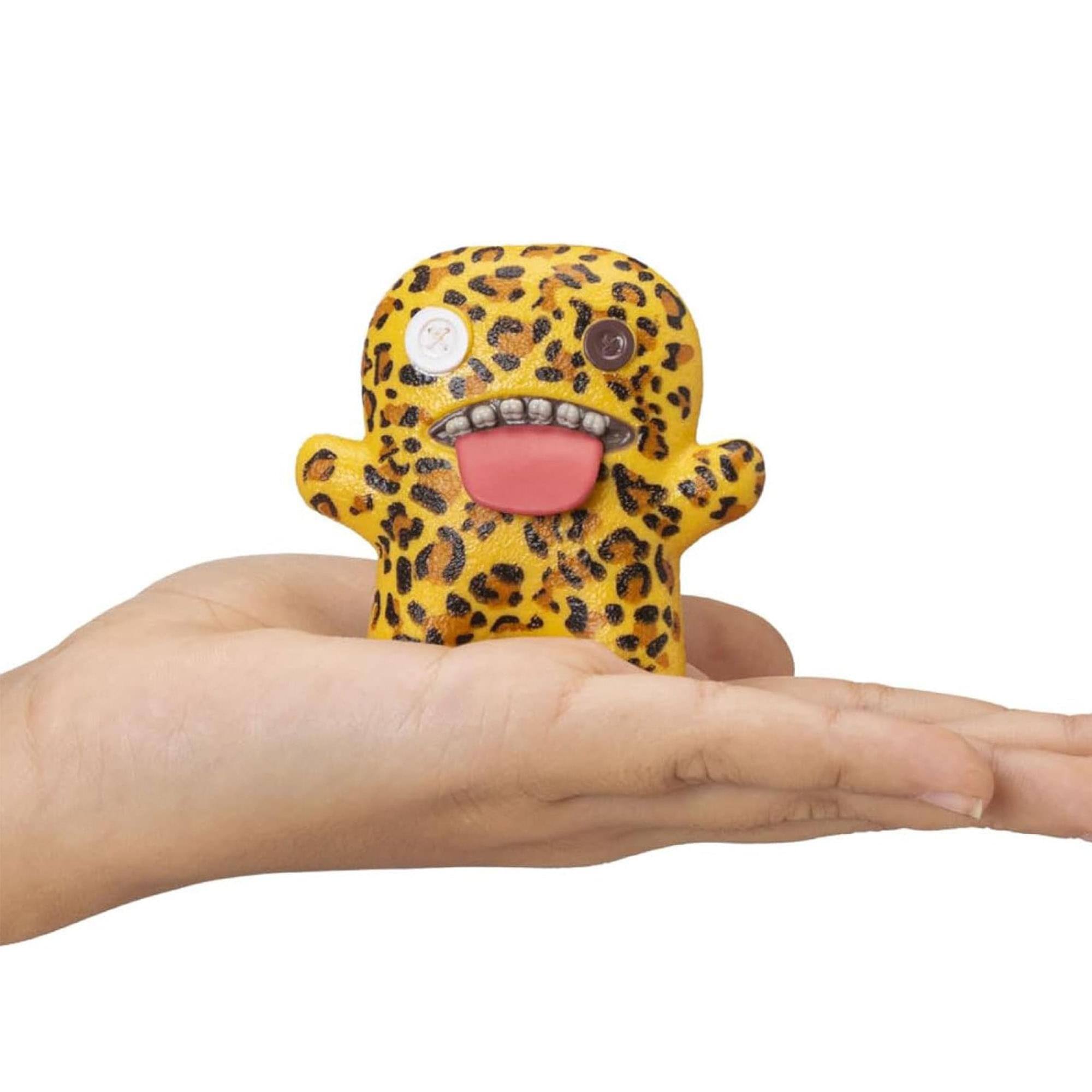 Alt View 3. ZURU - Fuggler 2.5 Inch Figure 3-Pack | Dark Green, Orange, Leopard Print - Multi-Colored.