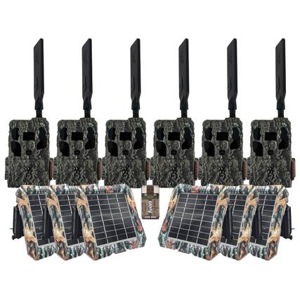 Front. Browning - Browning Trail Camera Defender Wireless Pro Scout Max and Solar Power (6-Pack).