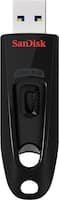 SanDisk - Ultra 256GB USB 3.0 Type A Flash Drive - Black - Front_Zoom