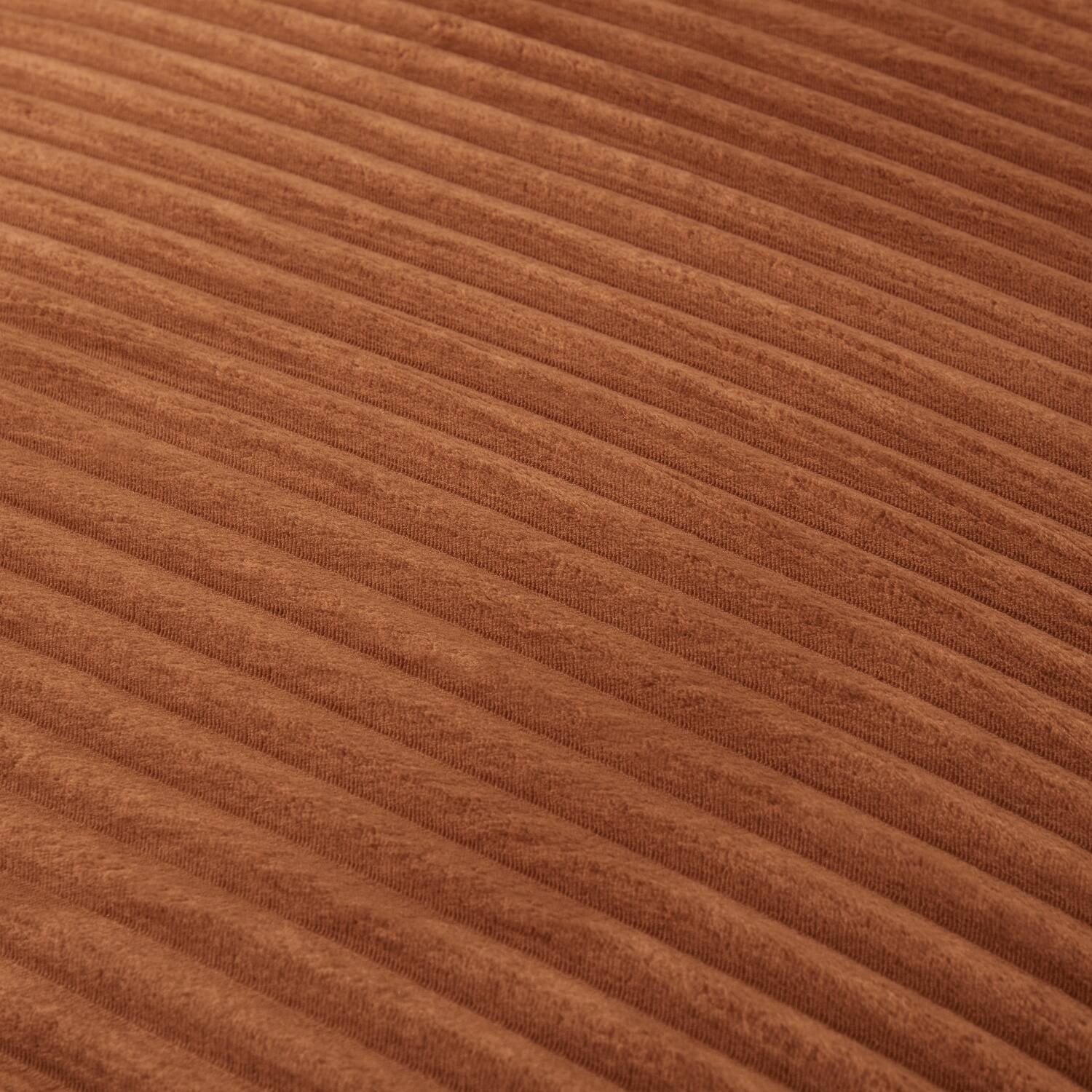 Alt View 5. Z-Edge - Corduroy sleeper sofa couch, no assembly needed, Perfect for Living Room/Dorm/Apartment - Orange - Orange.