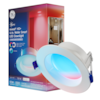 - Cync
- reveal® HD+
- 4-In. Wafer Smart LED Downlight
- HIGH LIGHT OUTPUT
- Millions of Vibrant Colors PLUS The Pure, Clean Light of reveal®
- Wet Rated
- 90W
- 1300 Lumens
- 1 Fixture
- Junction Box
- No recessed housing required
- Dimmable to 1% brightness with app
- Compatible with Google Home
- Works with Matter
- Works with Alexa
- Cync Smart brightness with app
- Not for use with traditional dimmers