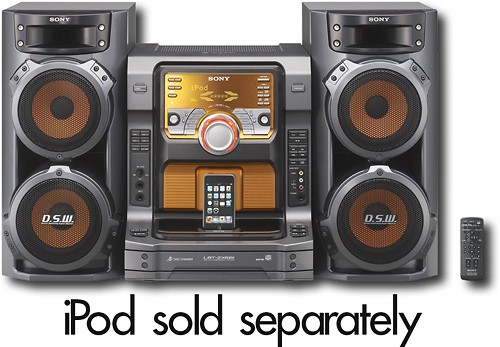 Best Buy: Sony Muteki Mini Hi-Fi System iPod Supported LBT-ZX66i