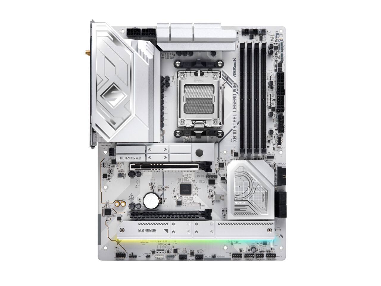 ASRock WiFi LEGEND STEEL OLBX BLAZING M.2 ARMOR