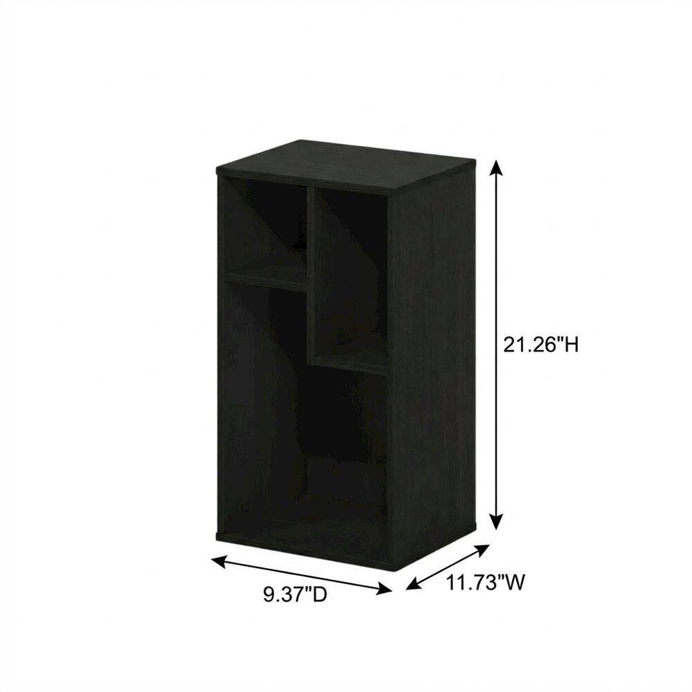FurniFact - Irregular 3-Cube Bookcase with Finish - Espresso price history on PriceWatchPro