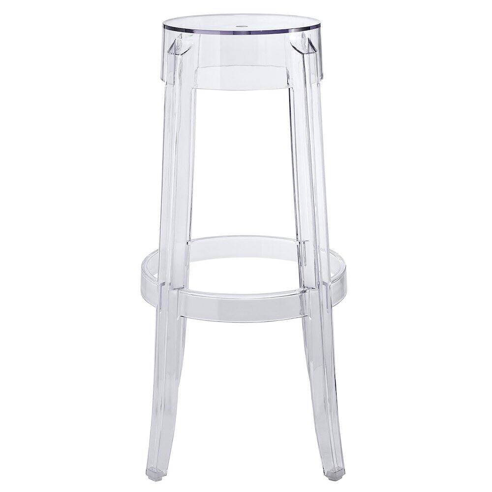 Alt View 1. Modway - Casper Bar Stool Set of 2 - Clear.