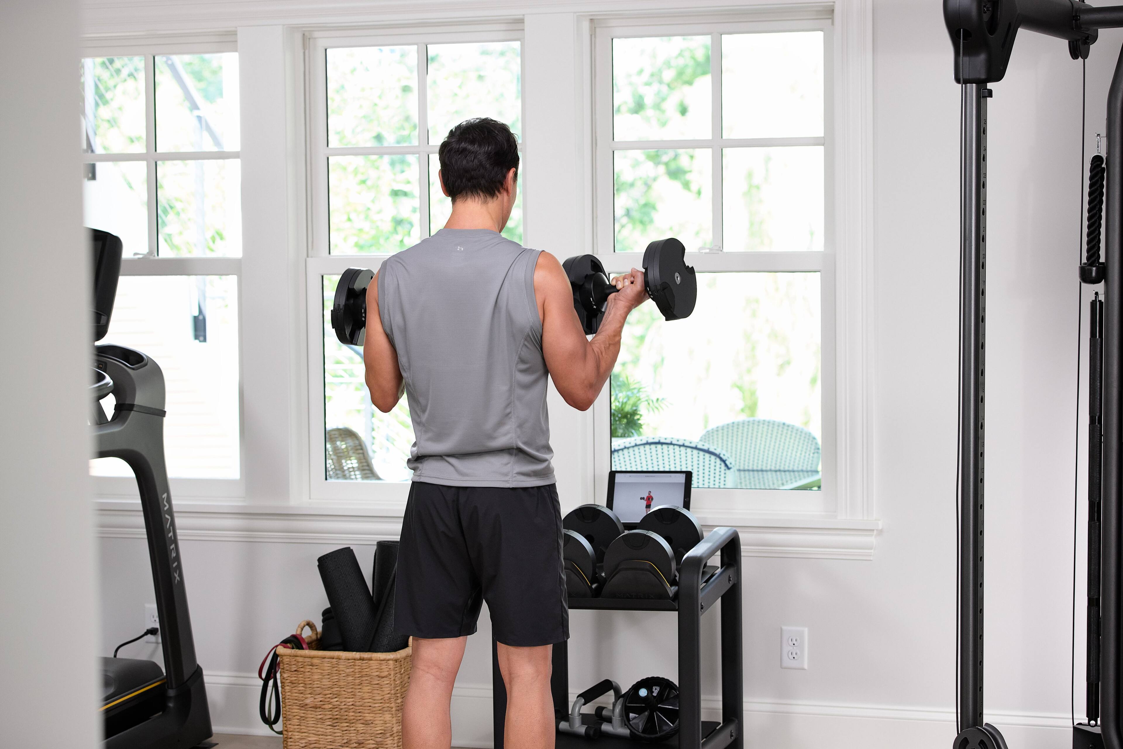 Alt View 15. Matrix - Dumbbell Storage Rack - Black.