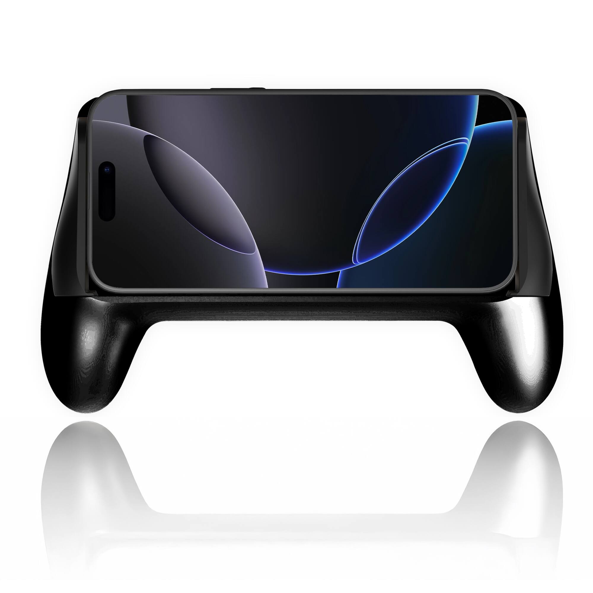 Left. Ghost Gear - Ghost Gear GG AMP Magnetic Power Gaming Grip – No-Lag Touch Gaming, 10,000mAh Battery for iPhone & Android - Black.