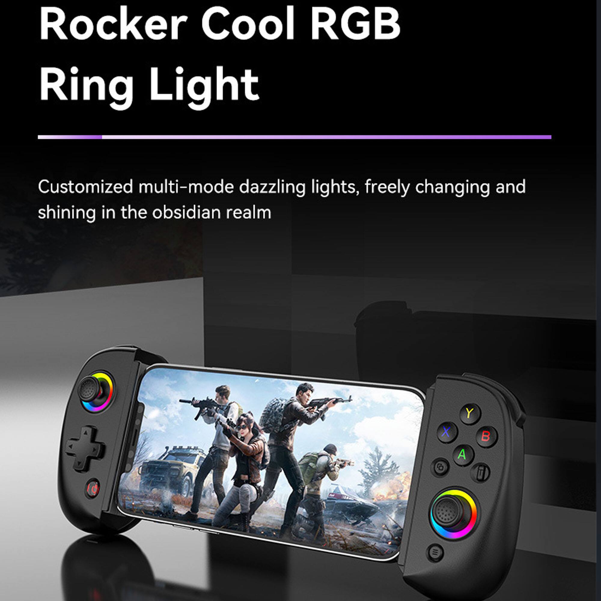 Rocker Cool RGB Ring Light

Customized multi-mode dazzling lights, freely changing and shining in the obsidian realm