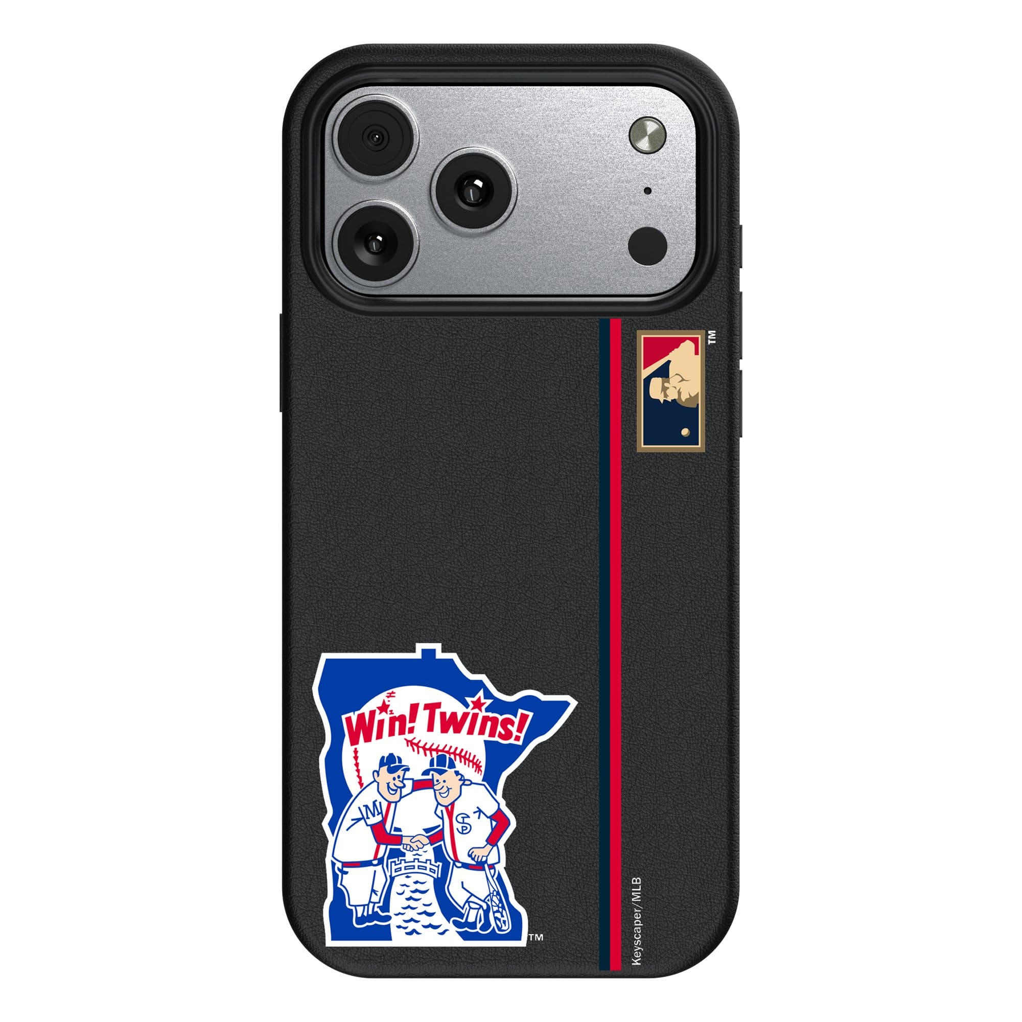 Keyscaper - MLB - Minnesota Twins - 1976 Logo iPhone Magnetic Bump Case - 17 Pro - Black price history on PriceWatchPro