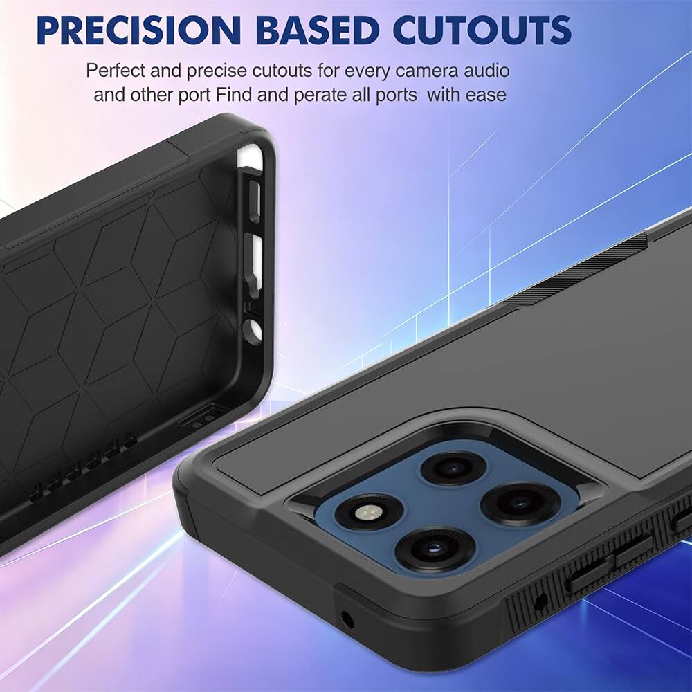 PRECISION BASED CUTOUTS  
Perfect and precise cutouts for every camera, audio, and other port. Find and operate all ports with ease