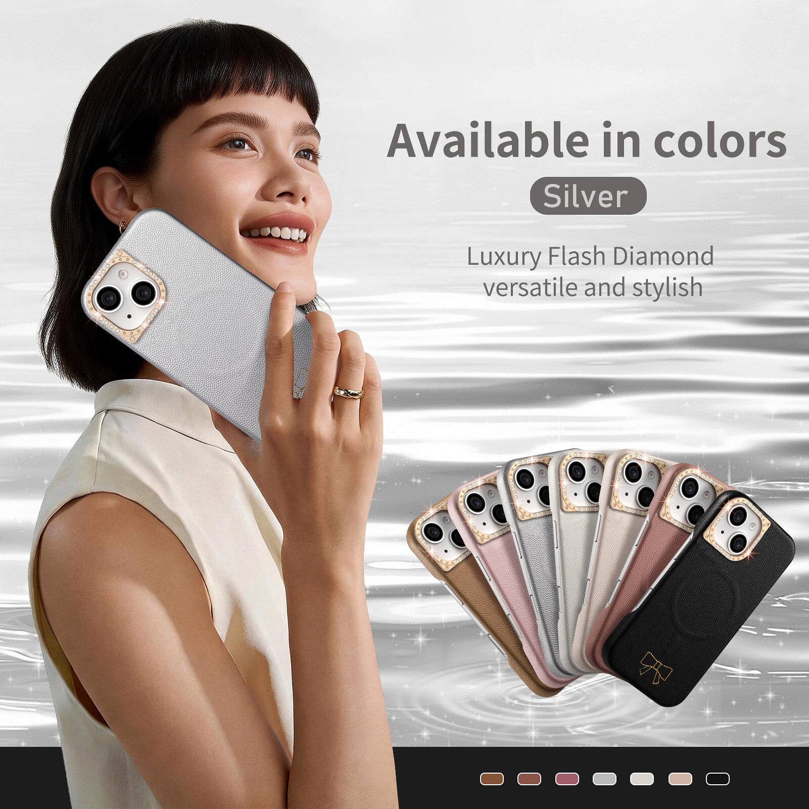 Available in colors  
Silver  
Luxury Flash Diamond  
versatile and stylish