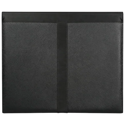 Front. DirectDeals - PU Leather Padfolio for 9.7" iPad & Documents - Black.