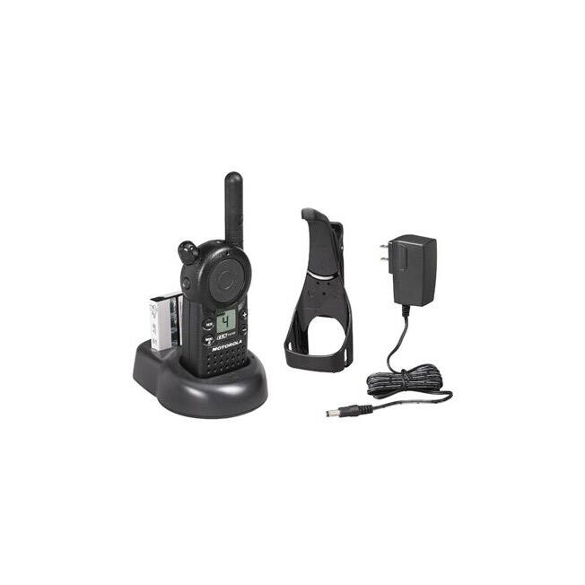 Angle. Motorola - 5 Pack of Motorola CLS1410 Two Way Radio Walkie Talkies (UHF) - Black.