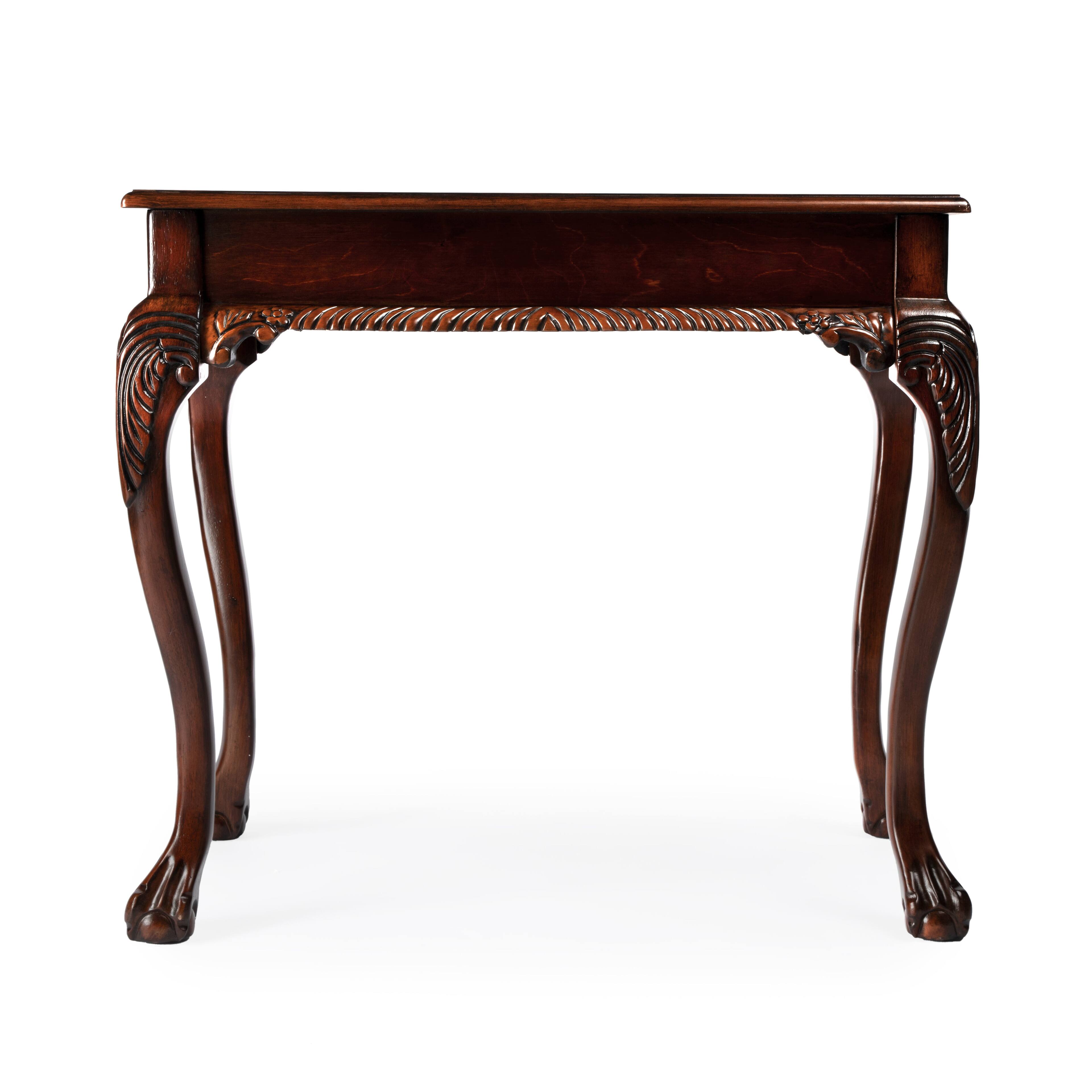 Alt View 5. Butler Specialty - Dupree 35 in. W Rectangular Wood 1 Drawer Traditional Writing Desk - Dark Brown.
