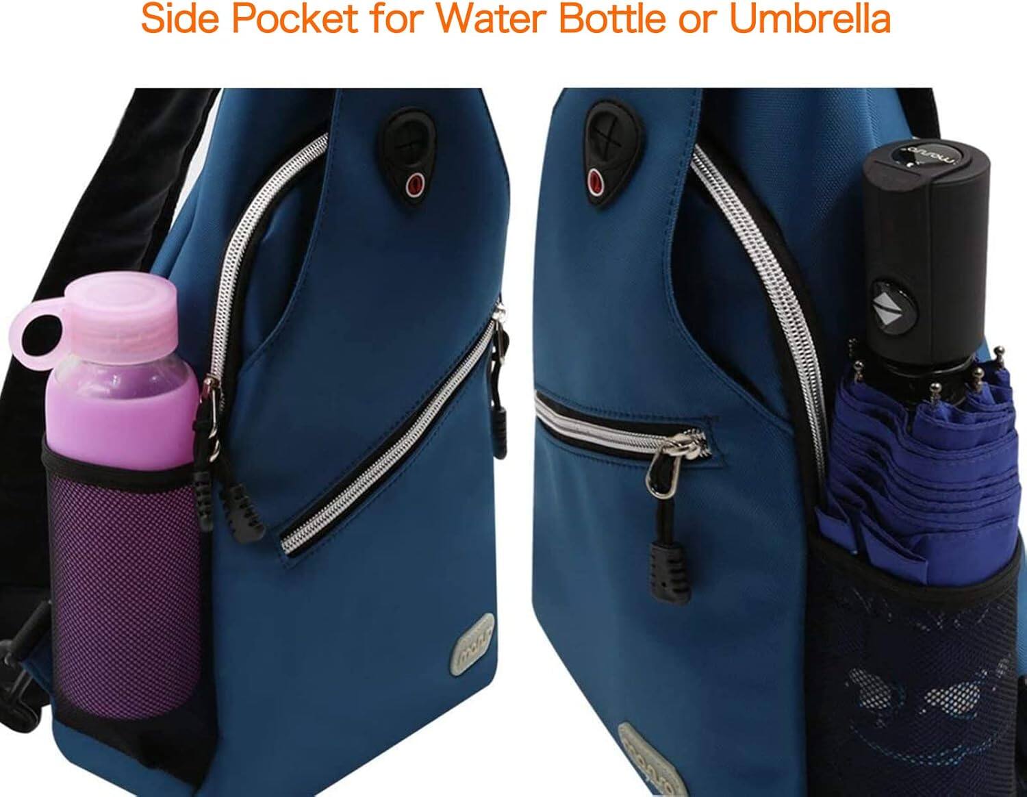 Side Pocket for Water Bottle or Umbrella