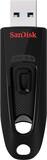 SANDISK - Ultra 64GB USB 3.0 Flash Drive - Black