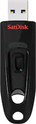 SanDisk - Ultra 64GB USB 3.0 Flash Drive - Black - Front_Zoom