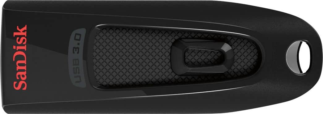 Alt View 12. SanDisk - Ultra 64GB USB 3.0 Flash Drive - Black.