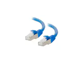 Cables to Go - C2G 00792 Cat6 Cable - Snagless Shielded Ethernet Network Patch Cable, Blue (2 Feet, 0.60 Meters)