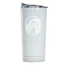 Logo Brands - St. Louis City SC 20oz. Iridescent Tumbler - White