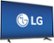 Angle. LG - 55" Class (54.6" Diag.) - LED - 2160p - Smart - 4K Ultra HD TV - Black.