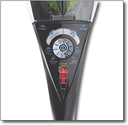 Alt View Standard 3. Hoover - Platinum Collection Upright Steam Cleaner - Silver/Black.