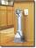 Alt View Standard 2. Black & Decker - Pivoting Bagless Cordless Stick Vac - White/Blue.