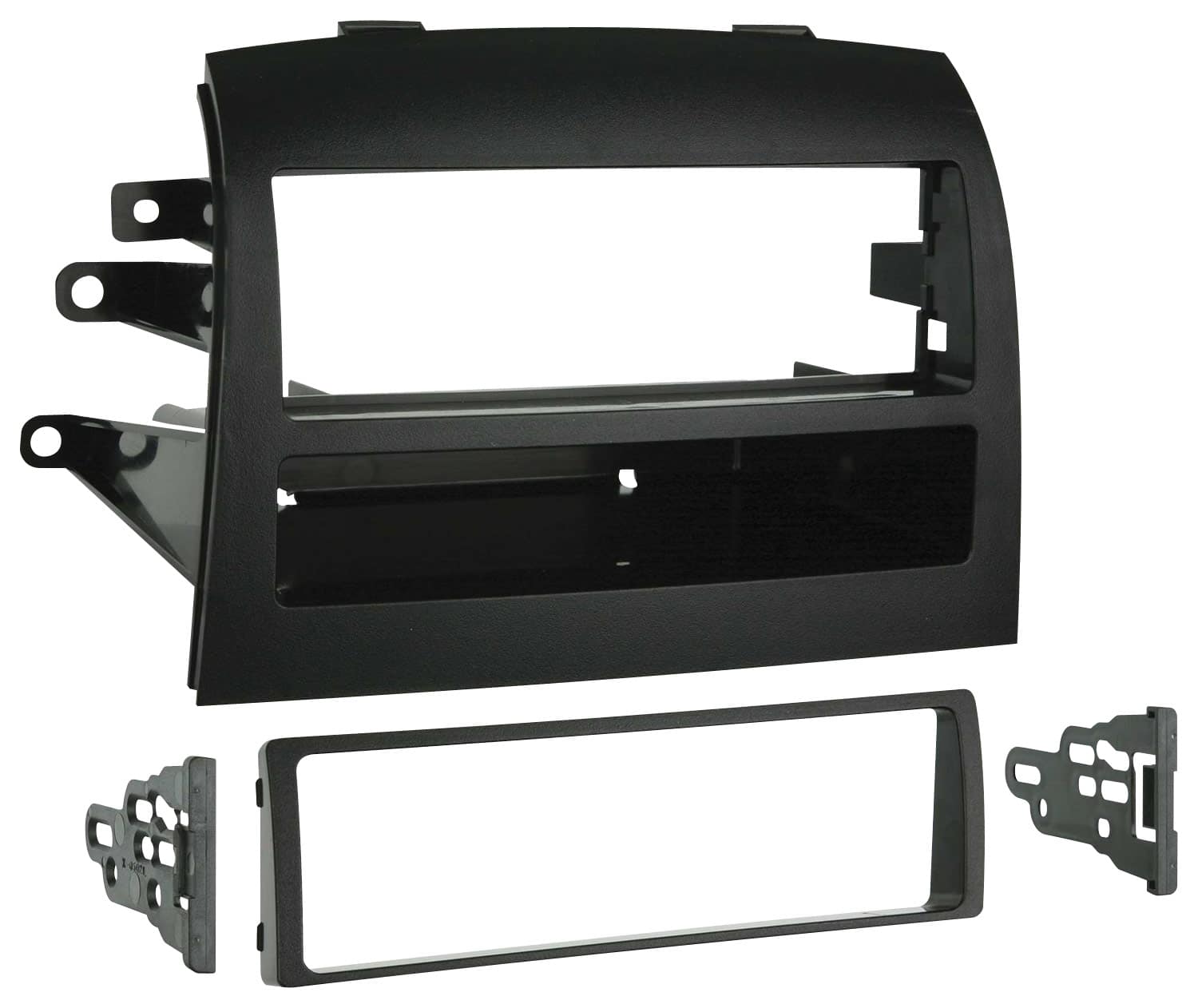 Metra - Dash Kit for Select 2004-2010 Toyota Sienna DIN - Black - Front_Zoom