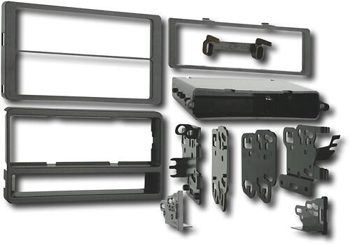 Angle. Metra - Dash Kit for Select 2003-2008 Toyota Matrix DIN - Black.