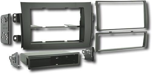 Angle. Metra - Dash Kit for Select 2007-2012 Suzuki SX4 DIN DDIN - Black.