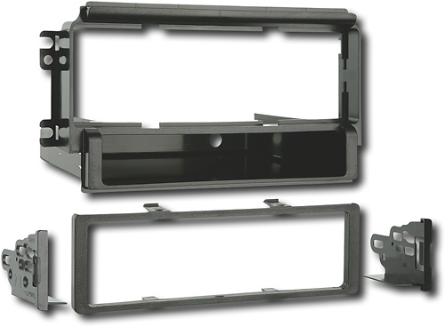 Angle View: Metra - Dash Kit for Select 2005-2007 Suzuki Aerio DIN - Black