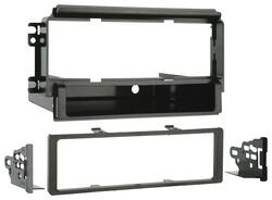 Metra - Dash Kit for Select 2003-2006 Kia Sorento DIN - Black - Front_Zoom