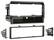 Front. Metra - Dash Kit for Select 2003-2006 Kia Sorento DIN - Black.
