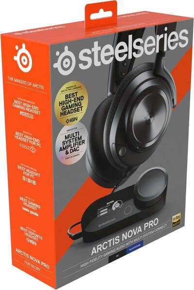 SteelSeries Arctis Nova Pro Wired Over the Ear Gaming Headset for SteelSeries Arctis Nova Pro Wired Over the Ear Gaming Headset for
