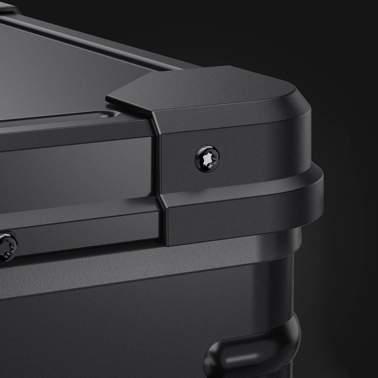 Left. ICECO - APL20 Aluminum Single Zone 21QT Portable Cooler Black - Black.