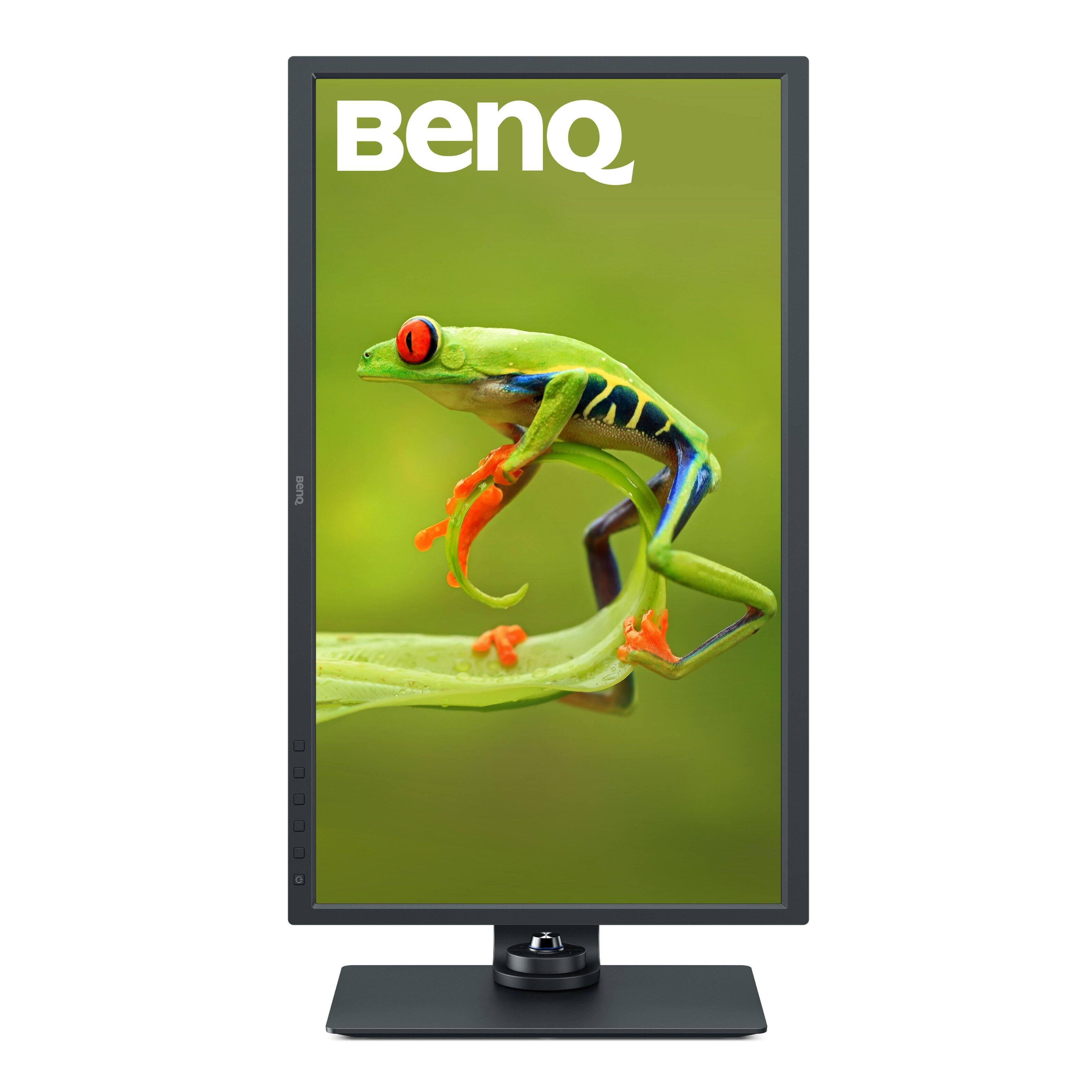 Angle. BenQ - AQCOLOR SW321C Photographer 31.5" IPS LED 4K 60Hz AdobeRGB USB-C  Monitor (HDMI/DP/USB-C 60W) - Gray.