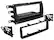 Front. Metra - Dash Kit for Select 2005-2007 Suzuki Aerio DIN - Black.